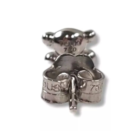 New! Tous Bubble Bear. Silver Bear Earrings - Picture 4 of 4